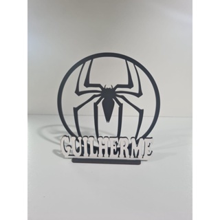 10 centro de mesa em MDF Homem aranha. em Oferta na Shopee