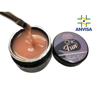 20ml Gel Construtor Alongamento Unhas Builder Gel - Chic & Fun em Oferta na Shopee