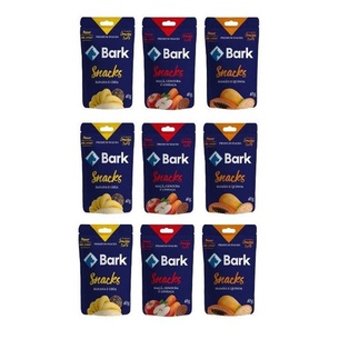Kit Com 9 Pacotes Petisco Saudável De Frutas Para Cães Bark
