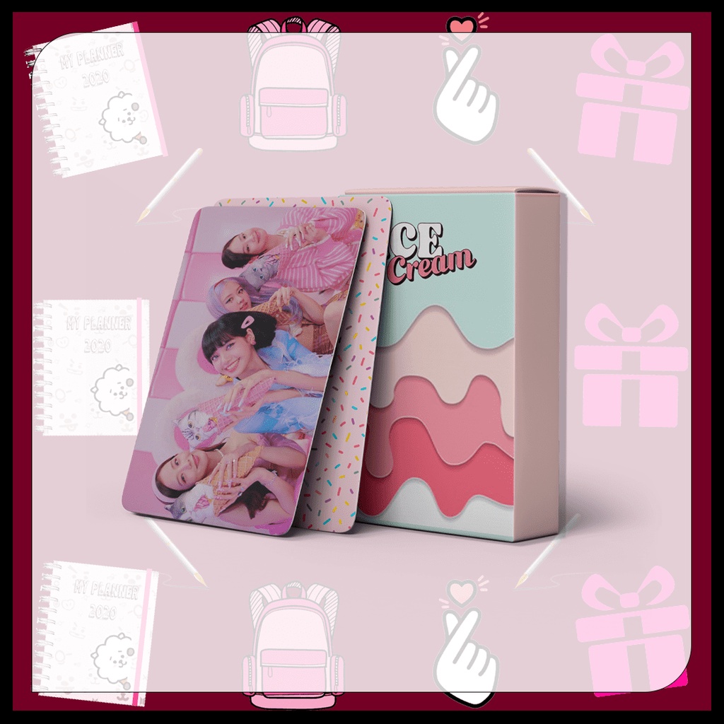 Kit Photocard Ice Cream Blackpink