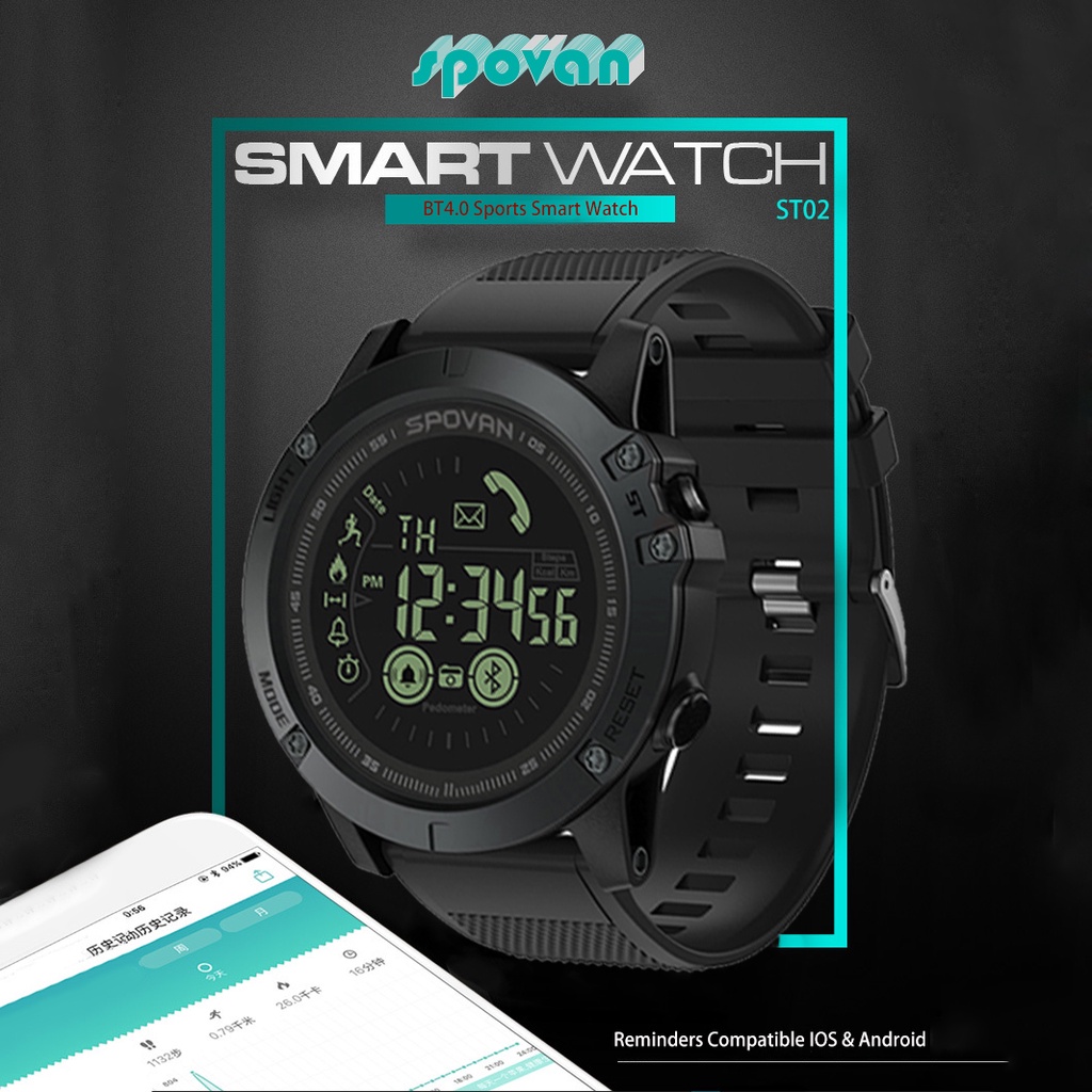 Spovan 1p68 smart store watch