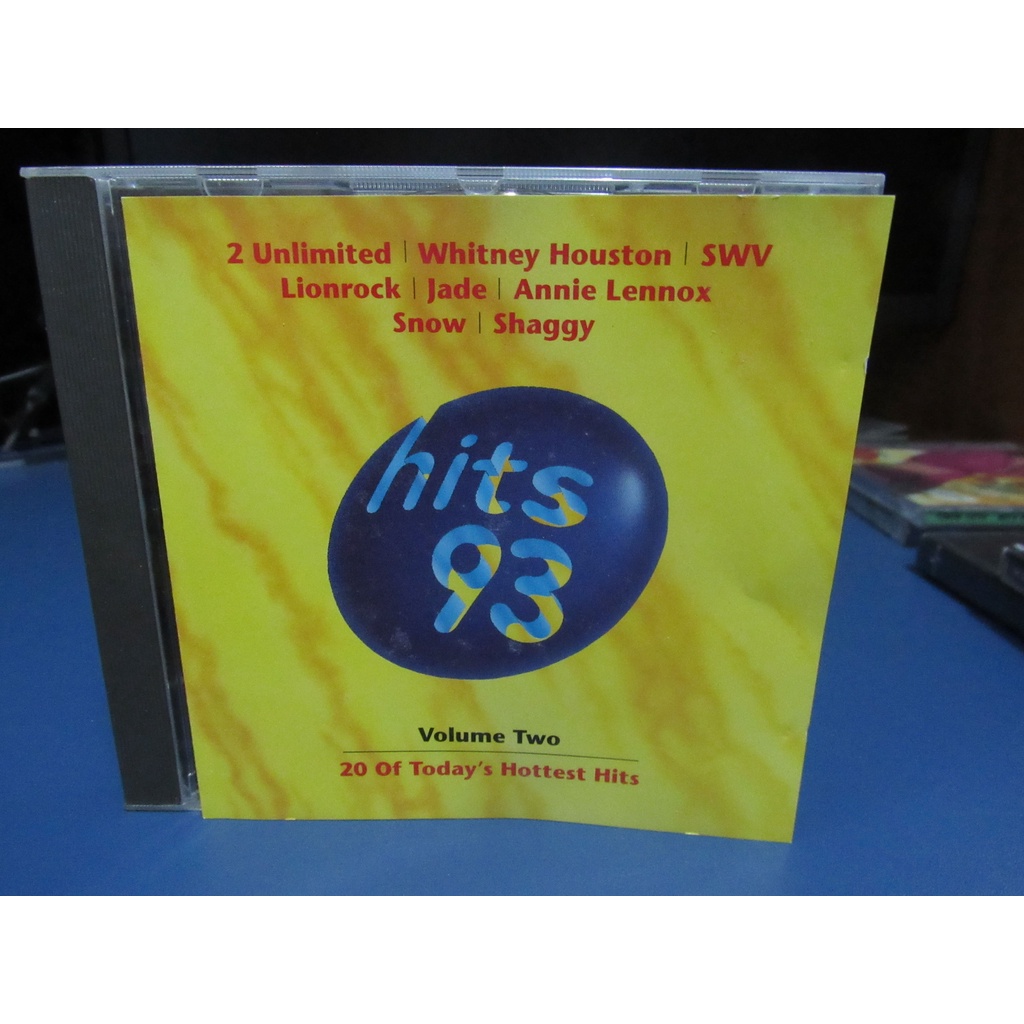 CD Hits 93 - Dance Music 90s Importado Inglaterra - 2 Unlimited Snow Robin S Dr Alban Sonia