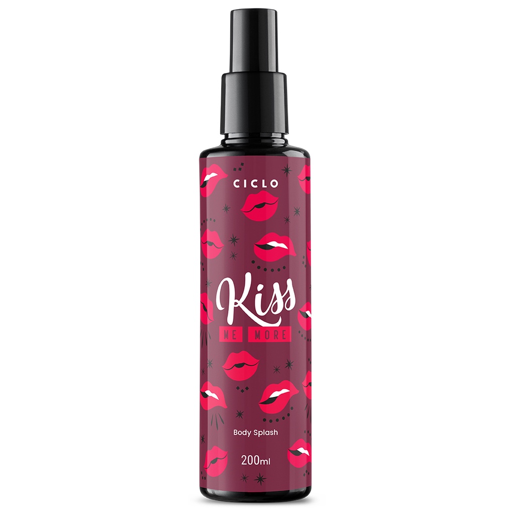 Body Splash Kiss You More 200ml - CICLO COSMÉTICOS