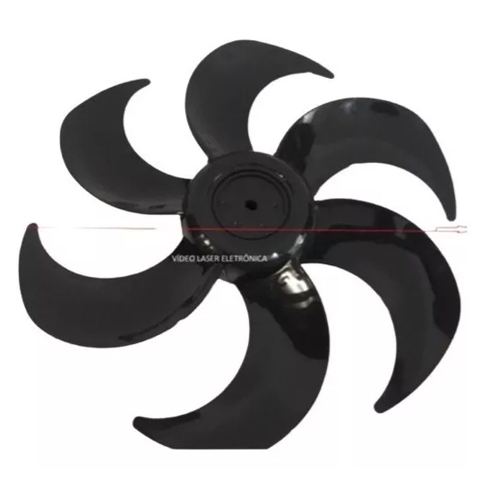 Helice 6 Pas 30cm Ventilador V37 Nv32 Preta Mondial Original em Oferta na Shopee