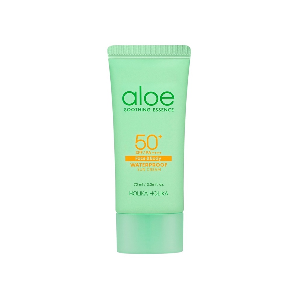 holika aloe Protetor Solar À Prova D'água spf50 + pa + 70ml em Oferta na Shopee