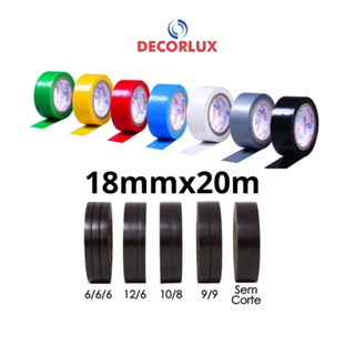 Fita Decorlux / Decorbronze Para Bronzeamento Natural 18mm x 20m em Oferta na Shopee