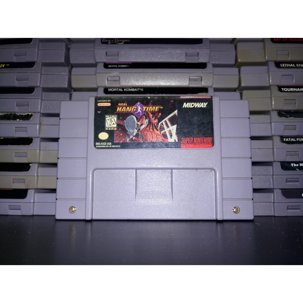 Cartucho - Fita Nba Hang Time original Super Nintendo Snes