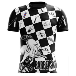 Camiseta de Barbearia Barber Shop 002