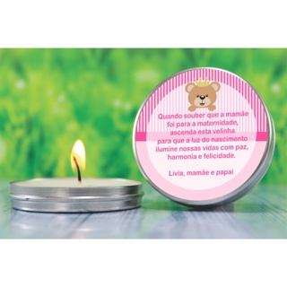 Kit De Latinhas Com Vela Para Lembrancinha De Festas E Eventos 50 unid PERFUMADAS AROMATIZADAS em Oferta na Shopee
