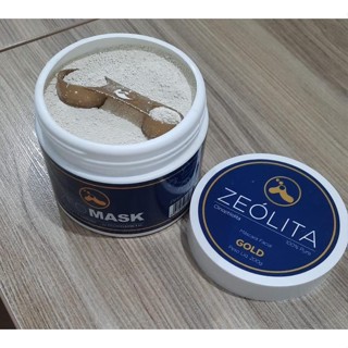 Zeólita Clinoptilolita Premium do Thomas 200g Potencializada - ZeoMask Gold