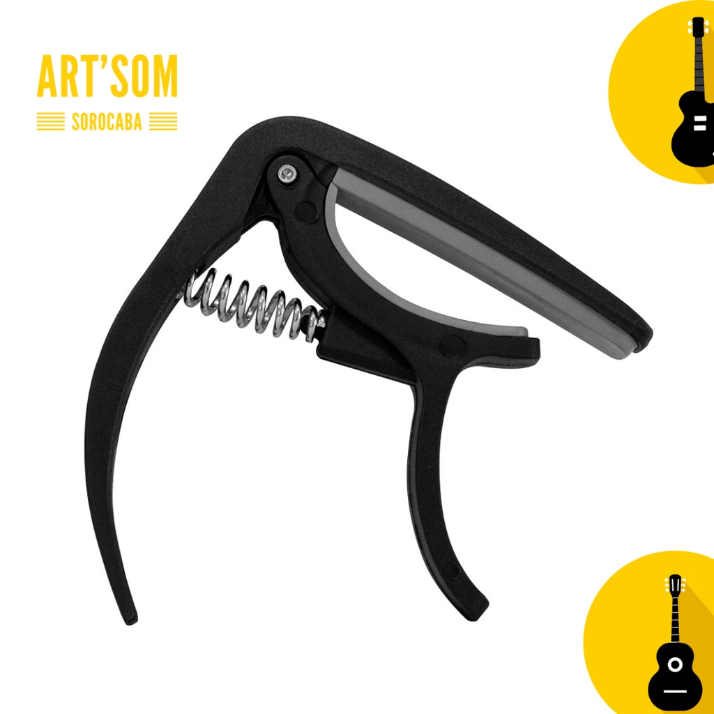 PROMOÇÃO - CAPOTRASTE BRAÇADEIRA SMART JX-25 VIOLÃO GUITARRA UKULELE