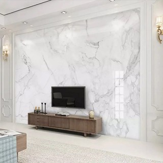 PAPEL DE PAREDE - EFEITO MÁRMORE CALACATA 1MX58CM