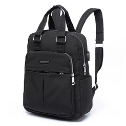 Mochila Bolsa Feminina Antifurto USB Alça de Bordo