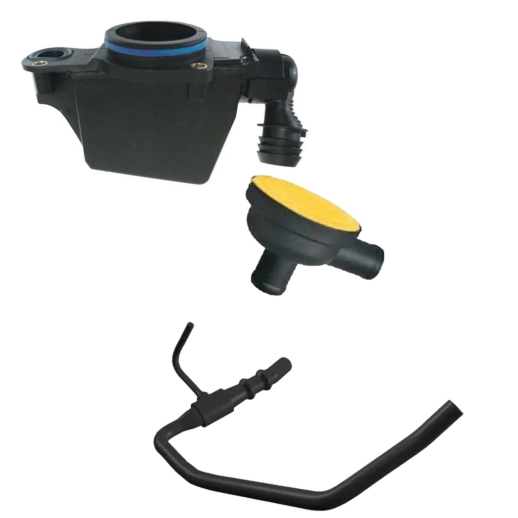kit mangueira ,anti-chama e Valvula respiro Gol Parati 1.0 16V Turbo