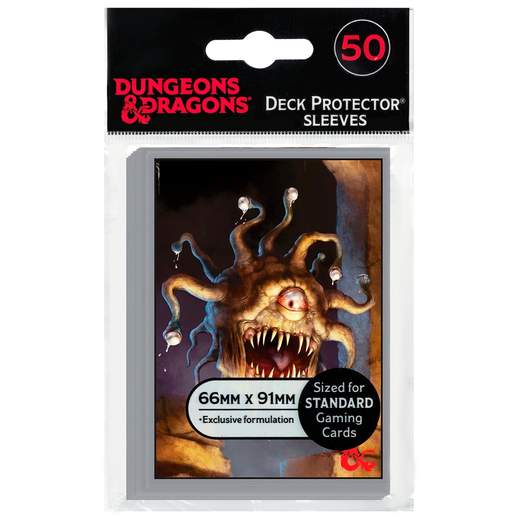 Ultra Pro 50 Sleeves Dungeon Dragon Beholder Magic Pokemon - Escorrega ...