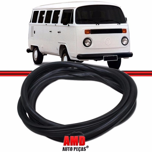 Borracha Vidro Janela Lateral Fixa Kombi Carat 98 13  #352