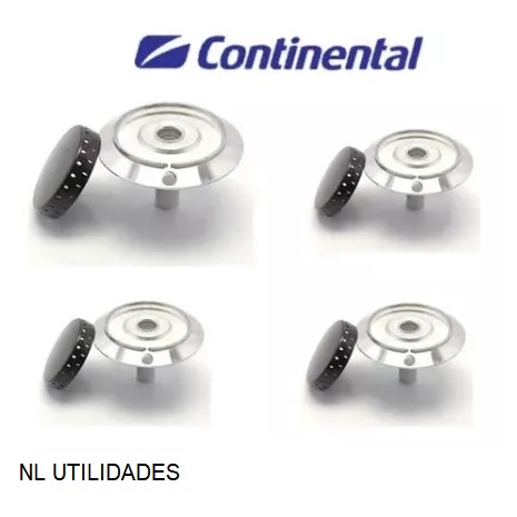 Kit Espalhador COM Queimador Fogão Continental Perfetto