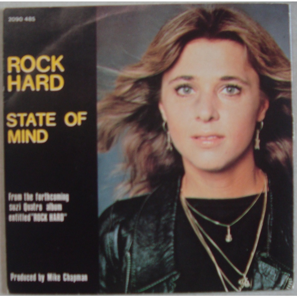 Suzi Quatro 1980 Rock Hard, Disco Vinil Compacto 7 Importado