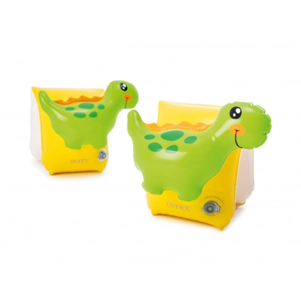 Boia de Braço Infantil Inflável Dinossauro - Intex 56664 - Mom & Baby