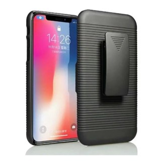 redmi Note 8 Note 9 Note 10 Capa + Suporte de cintura cinto Belt Clip