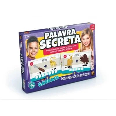 Jogo Interativo Palavra Secreta - Grow 1800 em Oferta na Shopee
