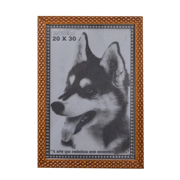 PORTA RETRATO DIPLOMA 20X30 DOURADO PVC MOLDURA ALTO RELEVO em Oferta na Shopee