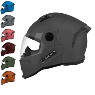 Capacete Fechado Masculino e Feminino Pro Tork Stealth Solid Fosco Com Viseira Cristal Novo Lançamento