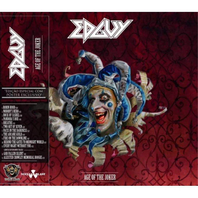 EDGUY - AGE OF THE JOKER (SLIPCASE C/ PÔSTER)