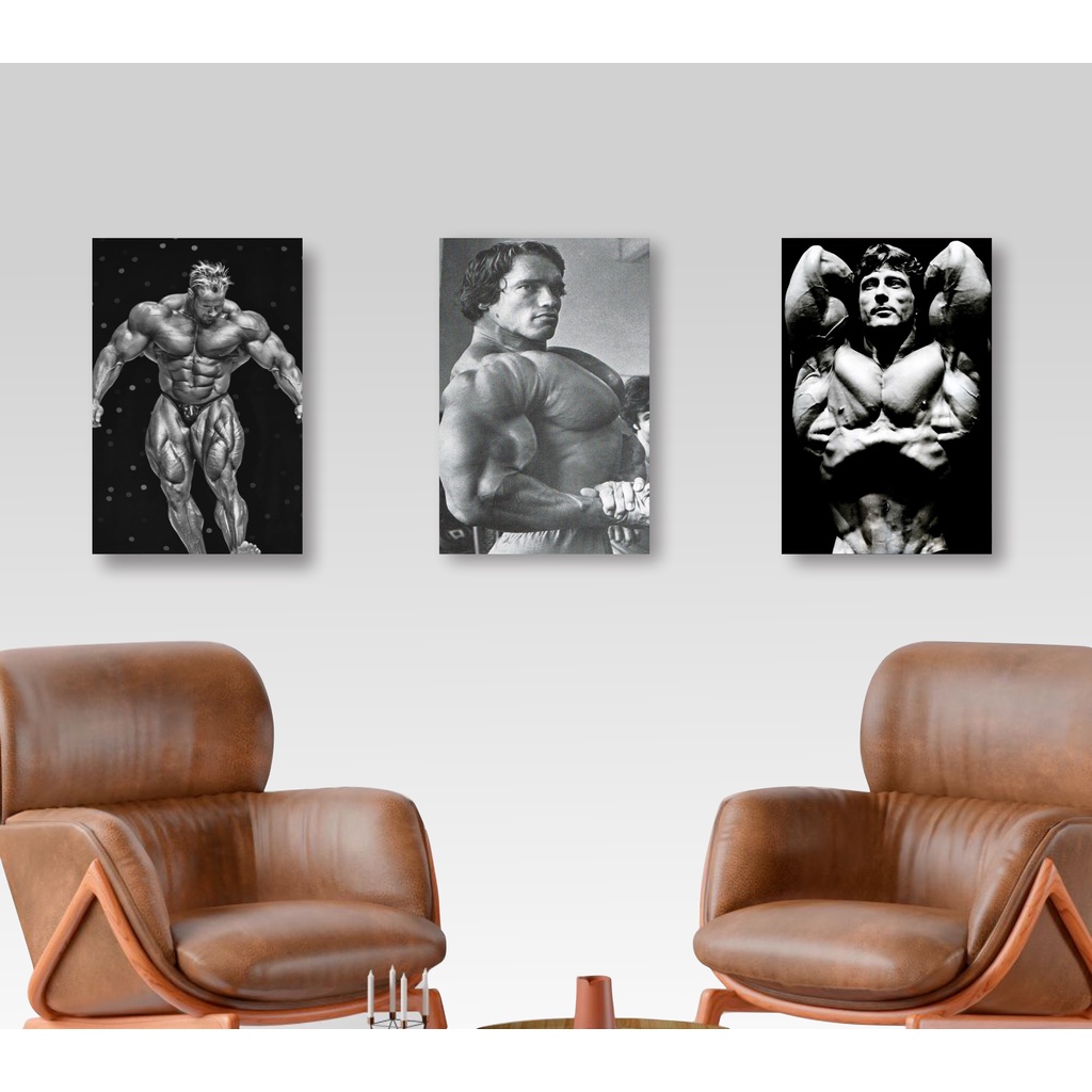 Quadros Decorativos Fisiculturismo Fitness Gym 20x30 cm Quarto, Cozinha, Sala, Academia em Oferta na Shopee