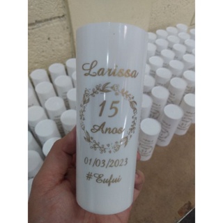 Kit 50 long drink tradicional personalizado em Oferta na Shopee