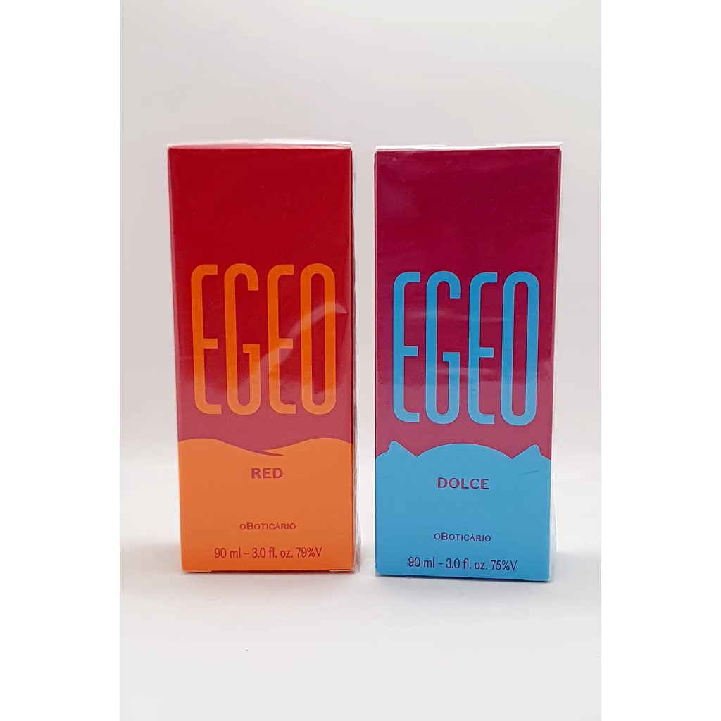 Egeo Red 90 ml colônia Egeo dolce 90ml, vegano, o boticário
