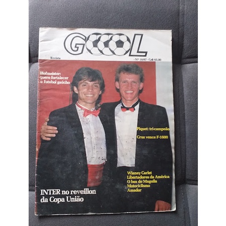GOOOL 16 * 1987 * LUIZ CARLOS WINCK * TAFFAREL
