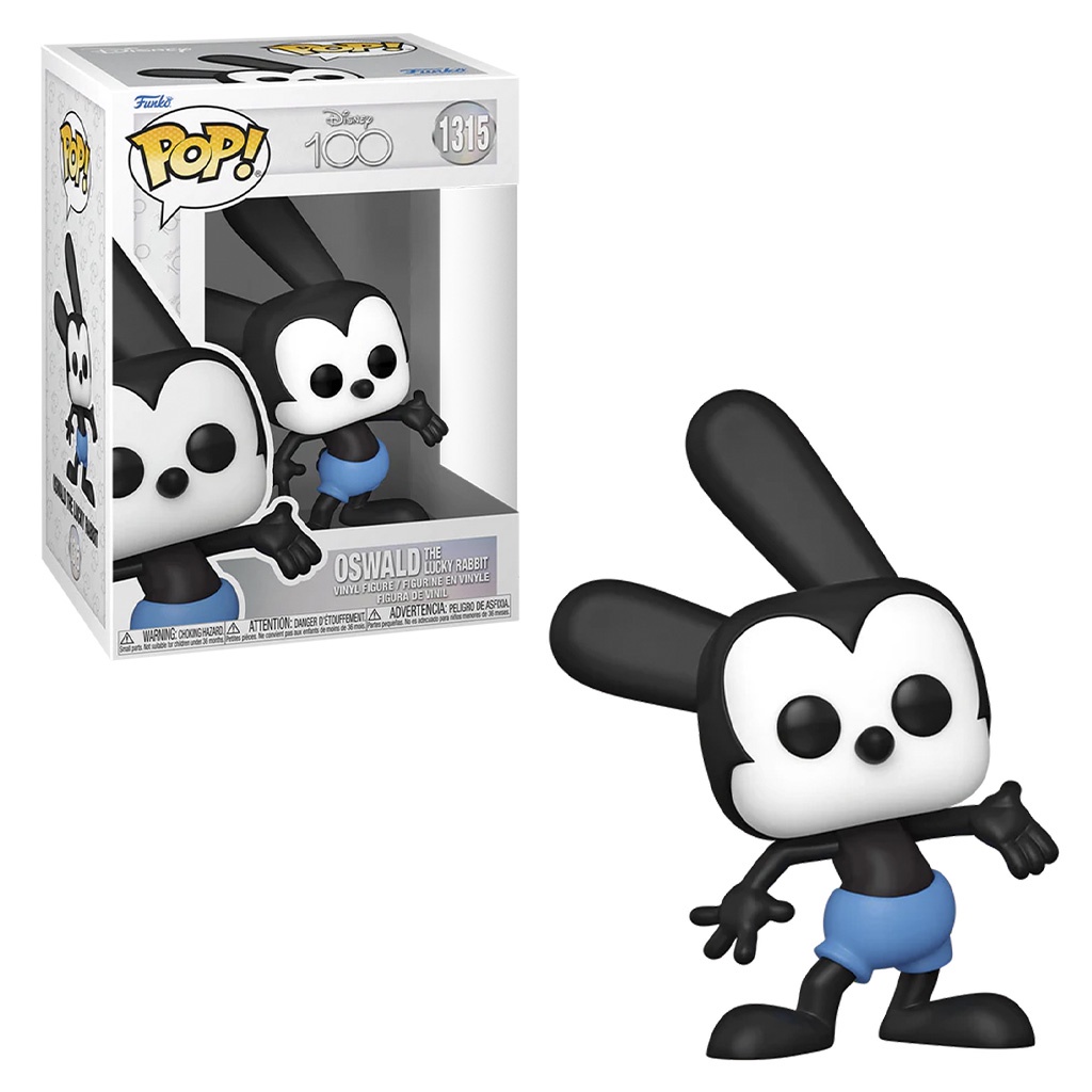 FUNKO POP DISNEY 100TH - OSWALD THE LUCKY RABBIT 1315 NOVO ORIGINAL