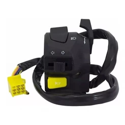 Punho Chave Luz Intruder 125 Yes 125 2008 2009 2010 Lado Esquerdo Modelo Original