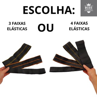 Kit 3 Faixas Elásticas ou Kit 4 Faixas Elásticas De Exercício Hip Resistance Bands resistência para yoga Pilates Treino Academia Kit Hip Band 3un Faixa Elástica Mini Band Leve Média E Forte cw