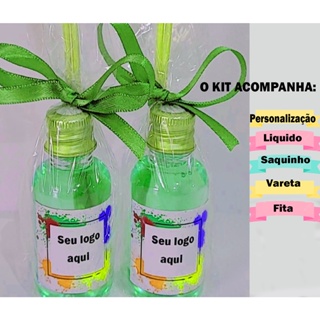 50  Mini Aromatizadores Lembrancinhas Com Personalização Aproximadamente 35 ml em Oferta na Shopee