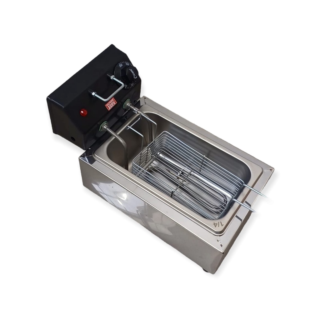 Fritadeira Elétrica 1,5 litros Pequenas Porções Doméstica