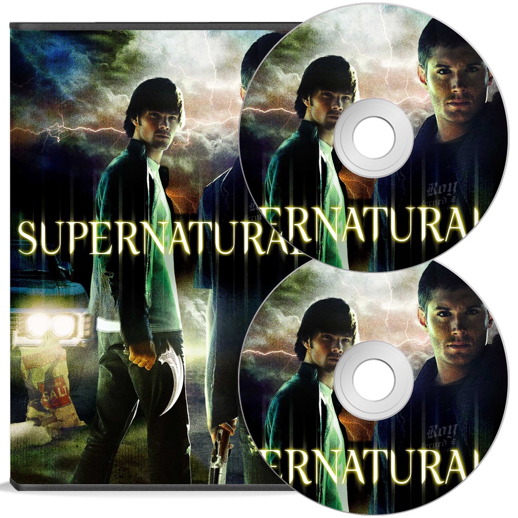 Série Supernatural em DVD Autorado Dublado - ALTA QUALIDADE *PROMOÇÃO*