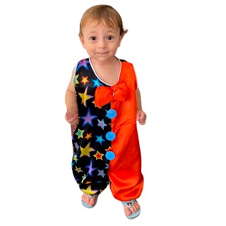 FANTASIA PALHACINHO BABY CARNAVAL