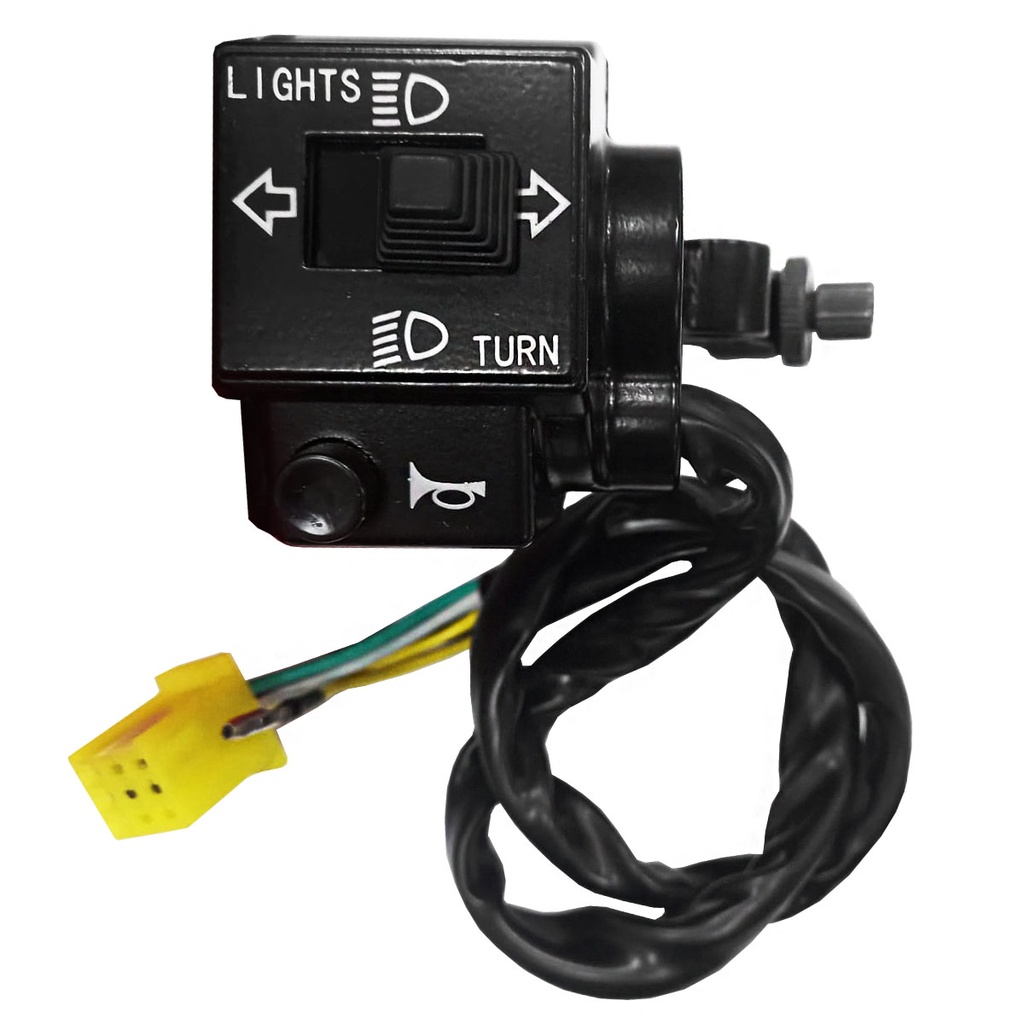 Punho Chave Luz Yes 125 Até 2007 Intruder 125 Até 2010 Interruptor Esquerdo + Manicoto