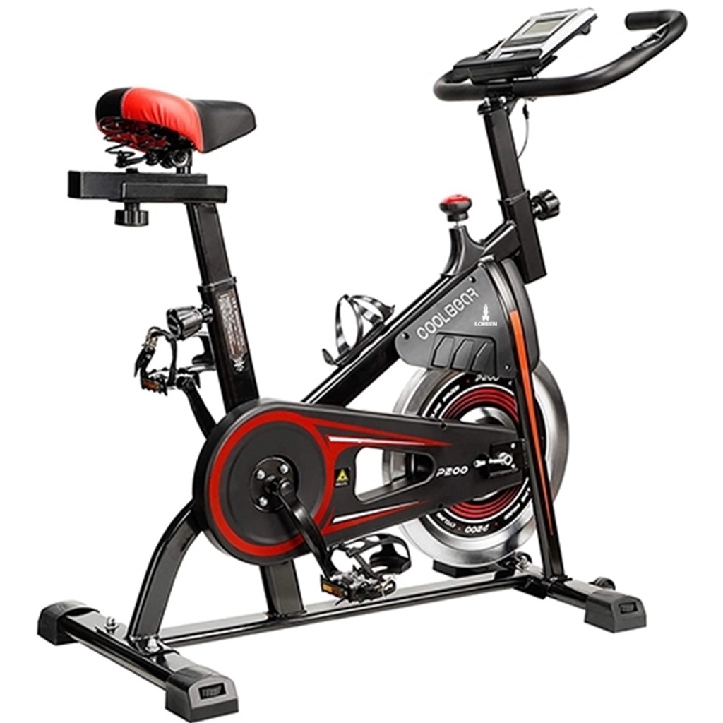 Bicicleta Ergométrica Spinning Lorben Magnética com Display Digital Bike Indoor Casa Academia