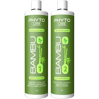 Kit Progressiva de Bambu Óleo De Argan | Phyto Liss 1000ml