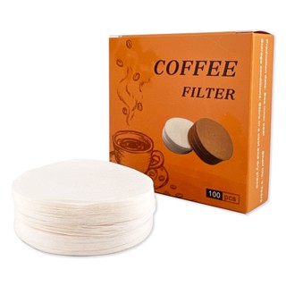 NEOUZA Filtro De Papel De Café Redondo Para Máquina Expresso Porta-Moka Pot 100pcs Tela Descartável Do Disco Não Branqueada