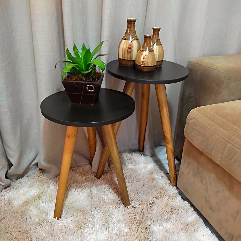 Decoração Mesa de canto Sala Mesinha de canto Casa