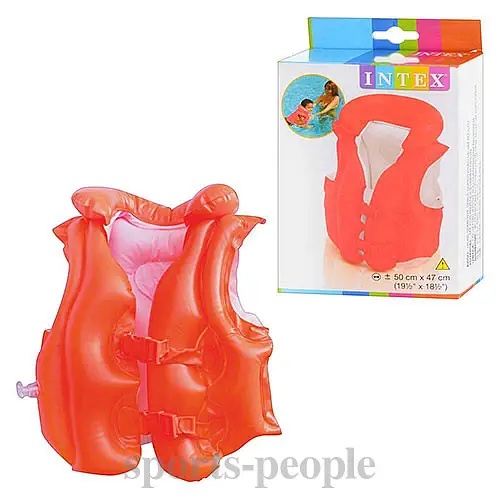 Colete Inflável Deluxe - Intex 58671 - Mom & Baby