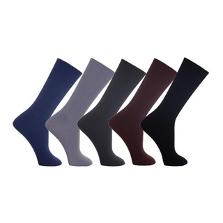 Kit 5 Pares Meias Social Poliamida Masculina Original Meia Fina Masculino Cano Longo Alto Terno em Oferta na Shopee