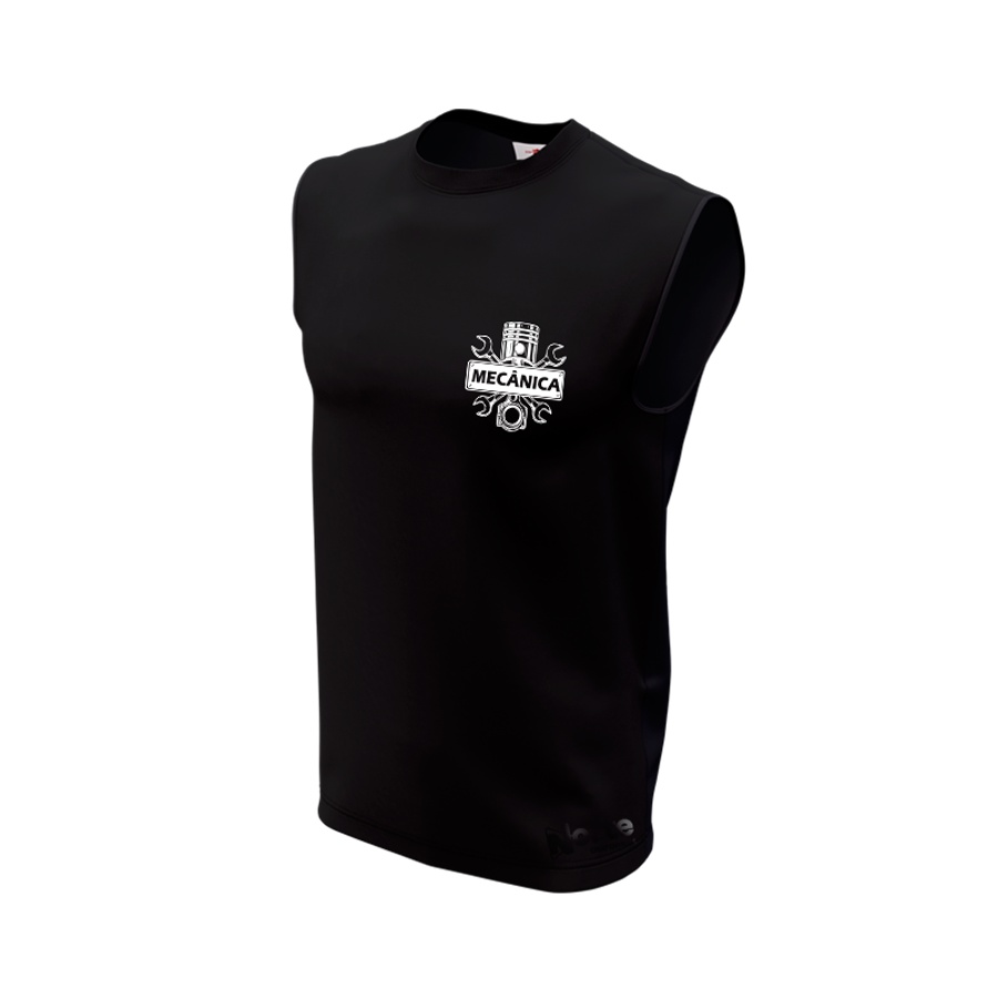 Camiseta Regata Machão Mecânica Oficina Uniforme Serviço