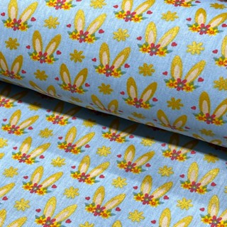 Tecido Tricoline De Páscoa 0,50 x 1,50 de Largura - Patchwork - Artesanato
