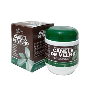 Pomada Massageadora Canela de Velho 240g - Bell Corpus