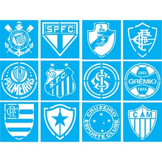 Stencil 12 Times Para Pintura 10cm em Oferta na Shopee